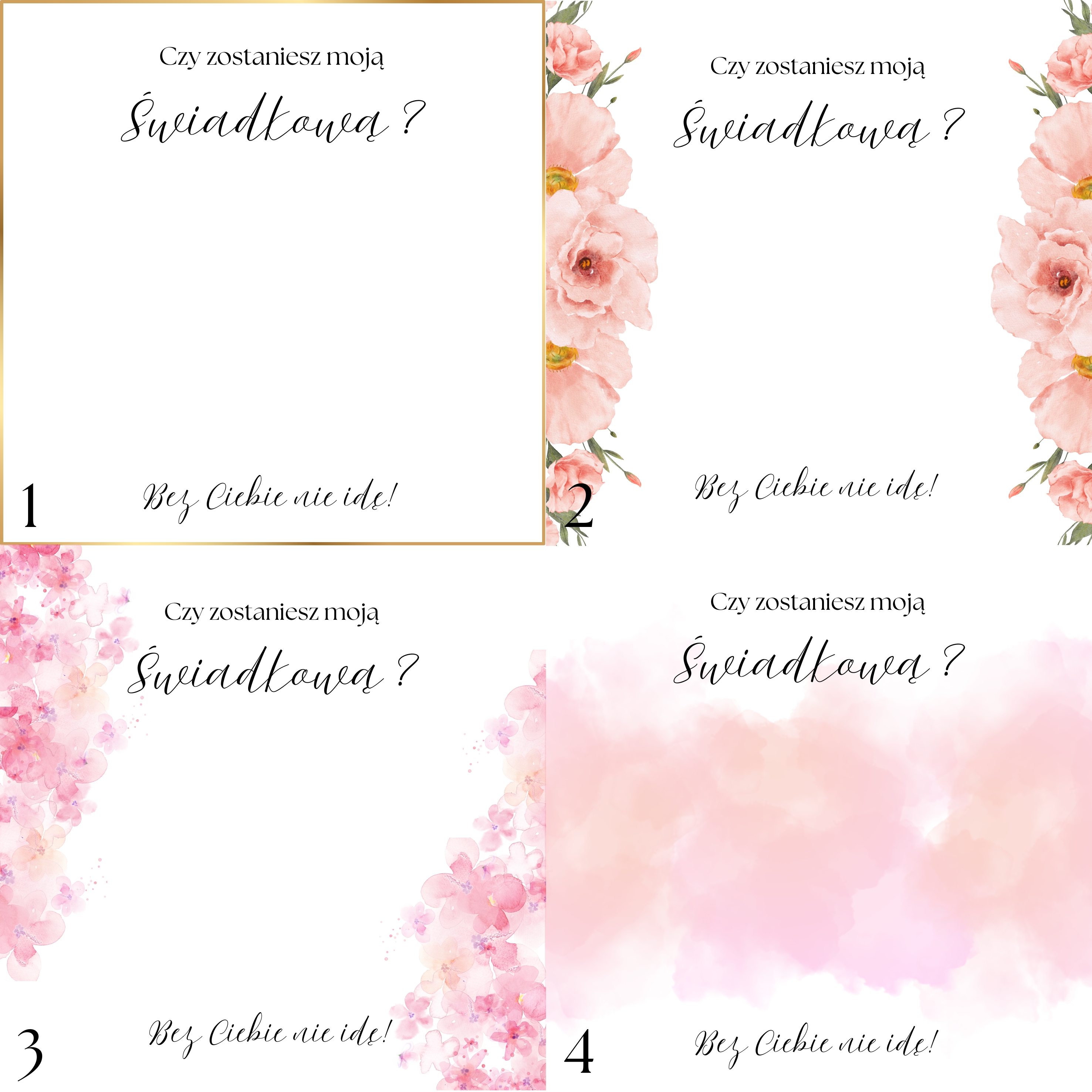 Prośba o świadkowanie