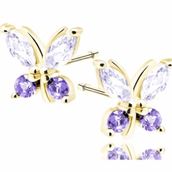 srebrne-pozlacane-kolczyki-925-motylek-fioletowe-cyrkonie