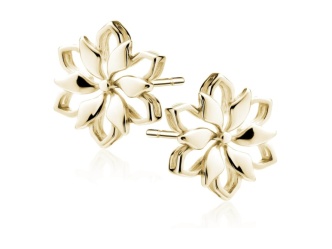 srebrne-925-kolczyki-kwiatki-pozlacane