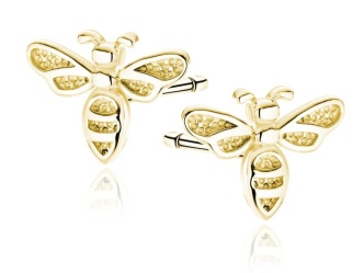 srebrne-kolczyki-925-pszczola