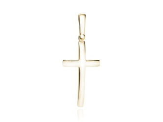 srebrny-pr-925-pozlacany-krzyzyk-wypukly-33-x-13-mm