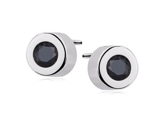 srebrne-okragle-kolczyki-z-czarna-cyrkonia