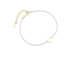 srebrna-pr-925-pozlacana-bransoletka-z-bialym-sznurkiem-serce