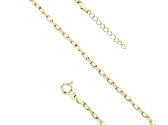 srebrna-pozlacana-bransoletka-925-ankier-diamentowany-2-mm