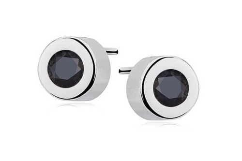 srebrne-okragle-kolczyki-z-czarna-cyrkonia