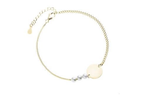 srebrna-pozlacana-bransoletka-pr-925-okragla-blaszka-dwa-rodzaje-lancuszka-i-perly