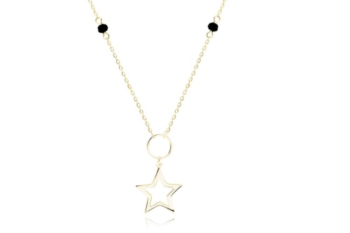 srebrny-pozlacany-naszyjnik-pr-925-gwiazdka-i-czarne-spinele