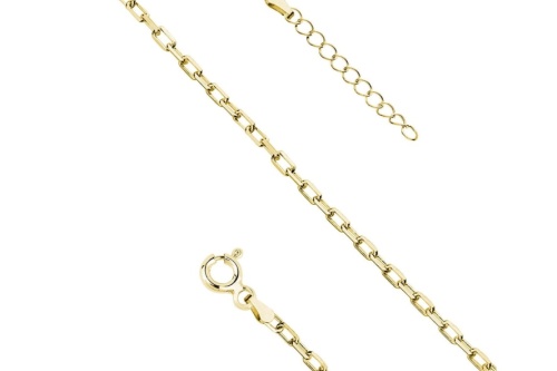 srebrna-pozlacana-bransoletka-925-ankier-diamentowany-2-mm