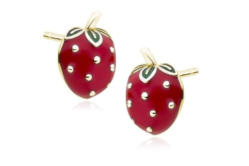 pozlacane-kolczyki-srebrne-pr-925-emaliowane-truskawki