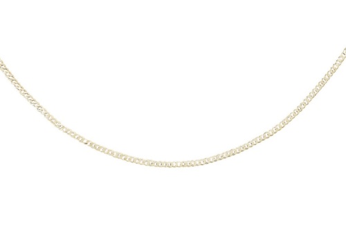 pozlacana-pancerka-diamentowana-plaska-925