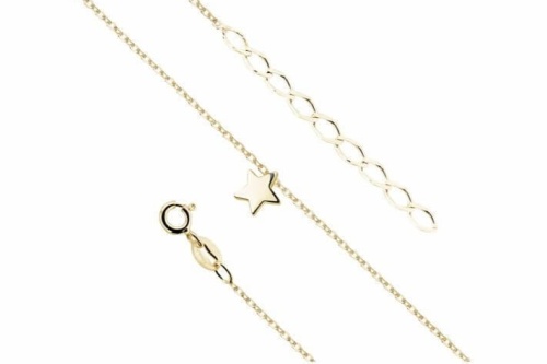 pozlacana-bransoletka-ze-srebra-proby-925-z-gwiazdka