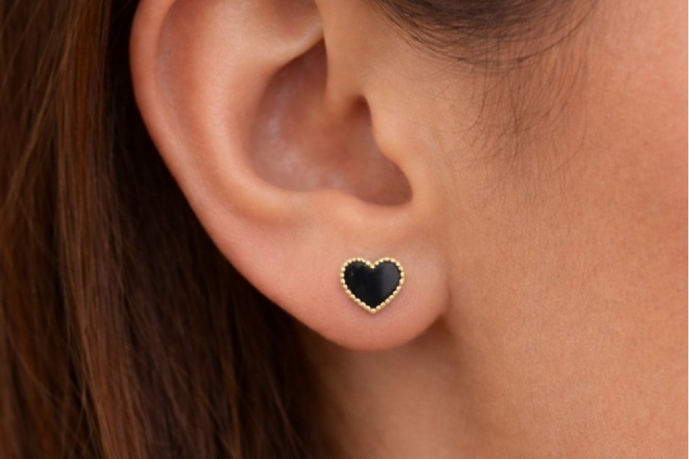 kolczyki_serce-czarne-z-kuleczkami_2020573864